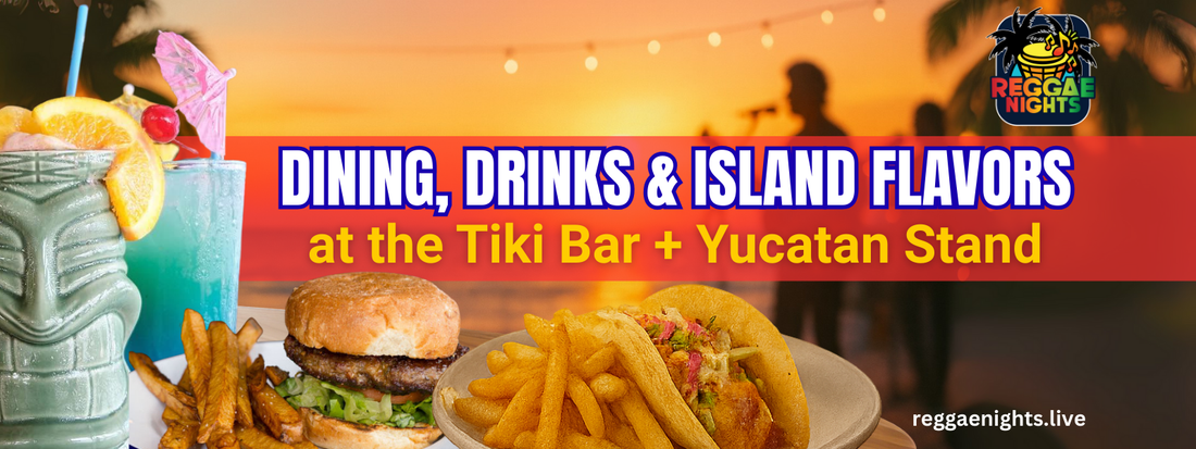Dining, Drinks and Island Flavors at the Tiki Bar and Yucatan