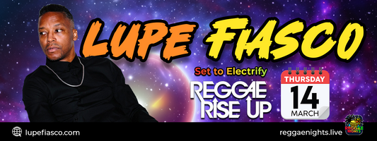 Lupe Fiasco Set to Electrify Reggae Rise Up in St. Petersburg