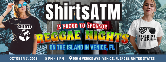 Groove and Style: ShirtsATM Presents Vibrant T-Shirt Designs at Reggae Nights on the Island