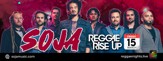 Soja Set to Ignite Reggae Rise Up Festival with Unforgettable Performance
