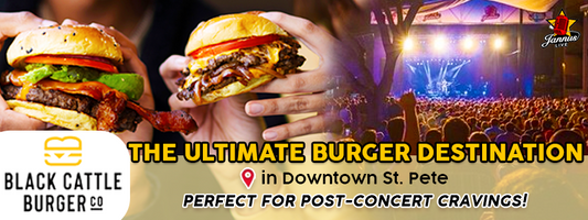 The Ultimate Burger Destination in Downtown St. Pete, Perfect for Post-Concert Cravings