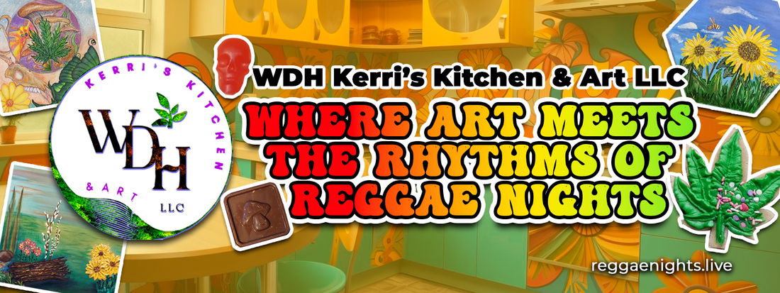 The Artistic Rhythm of WDH Kerri's Kitchen: A Visual Symphony in Tune with Reggae Nights