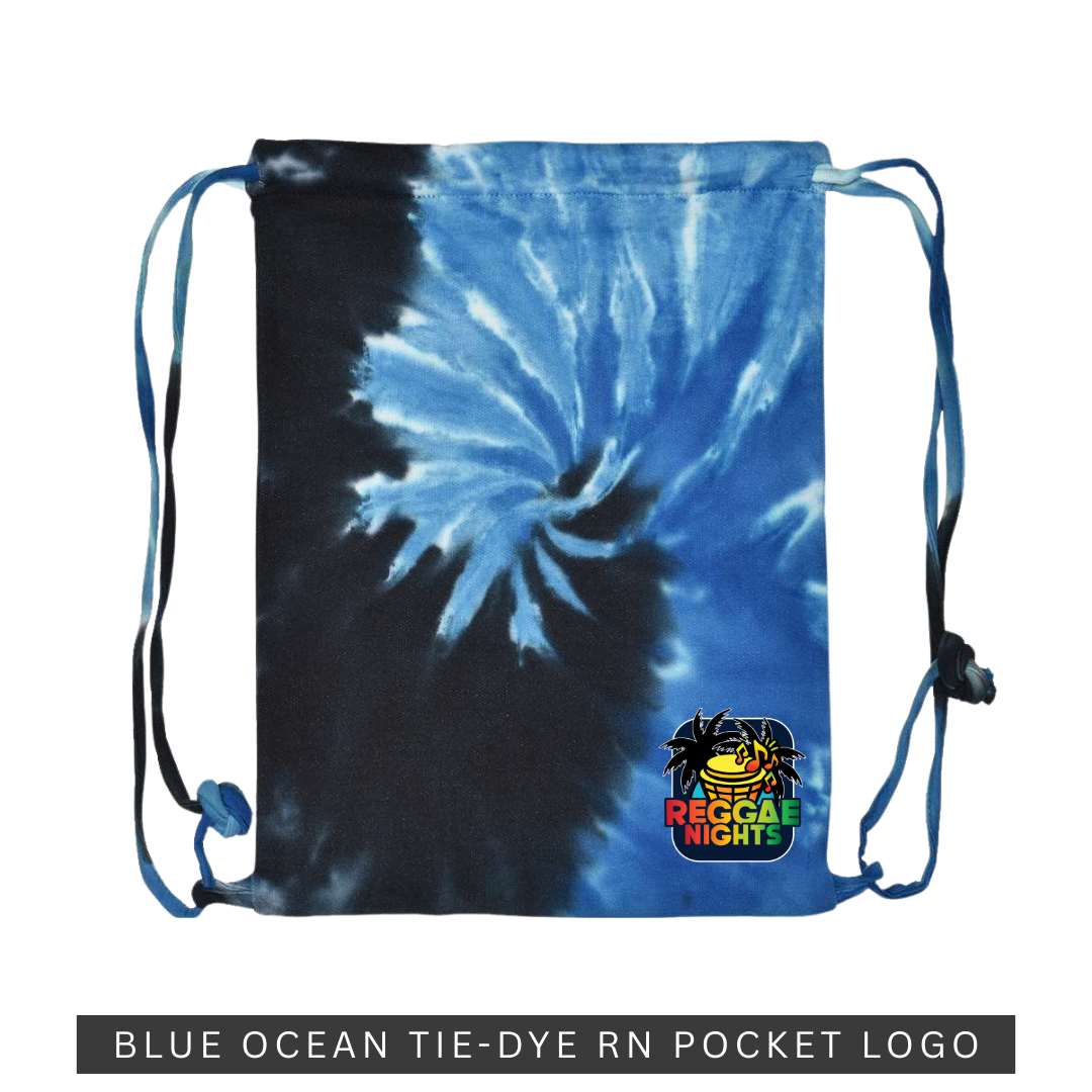Dyemensions Tie-Dye Drawstring Bag by Reggae Nights