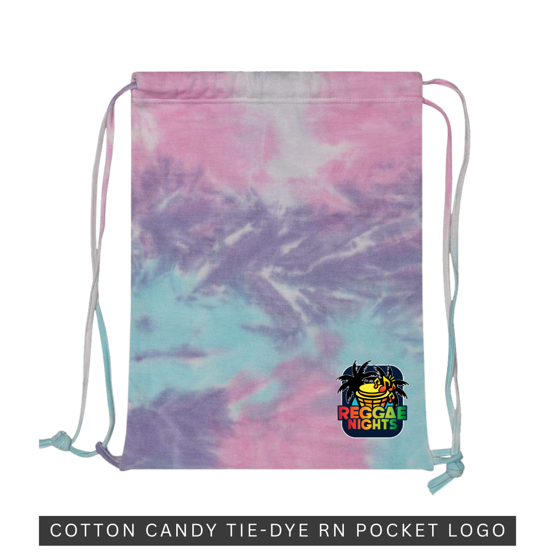 Dyemensions Tie-Dye Drawstring Bag by Reggae Nights