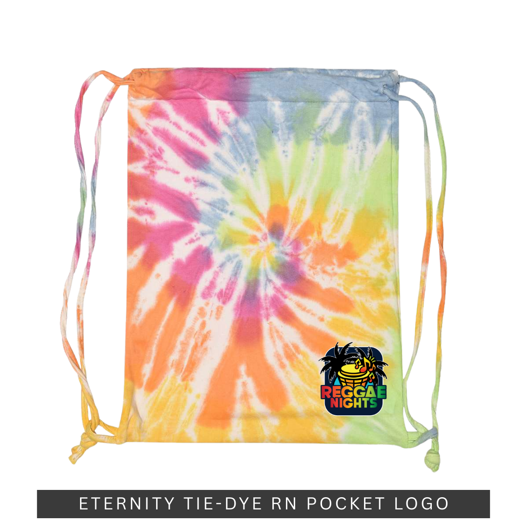Dyemensions Tie-Dye Drawstring Bag by Reggae Nights