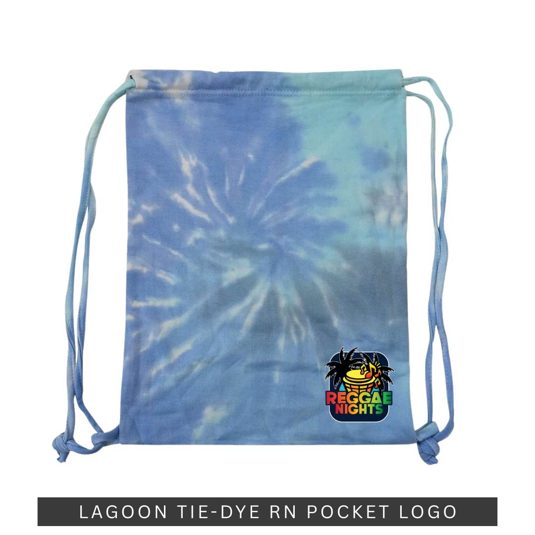 Dyemensions Tie-Dye Drawstring Bag by Reggae Nights