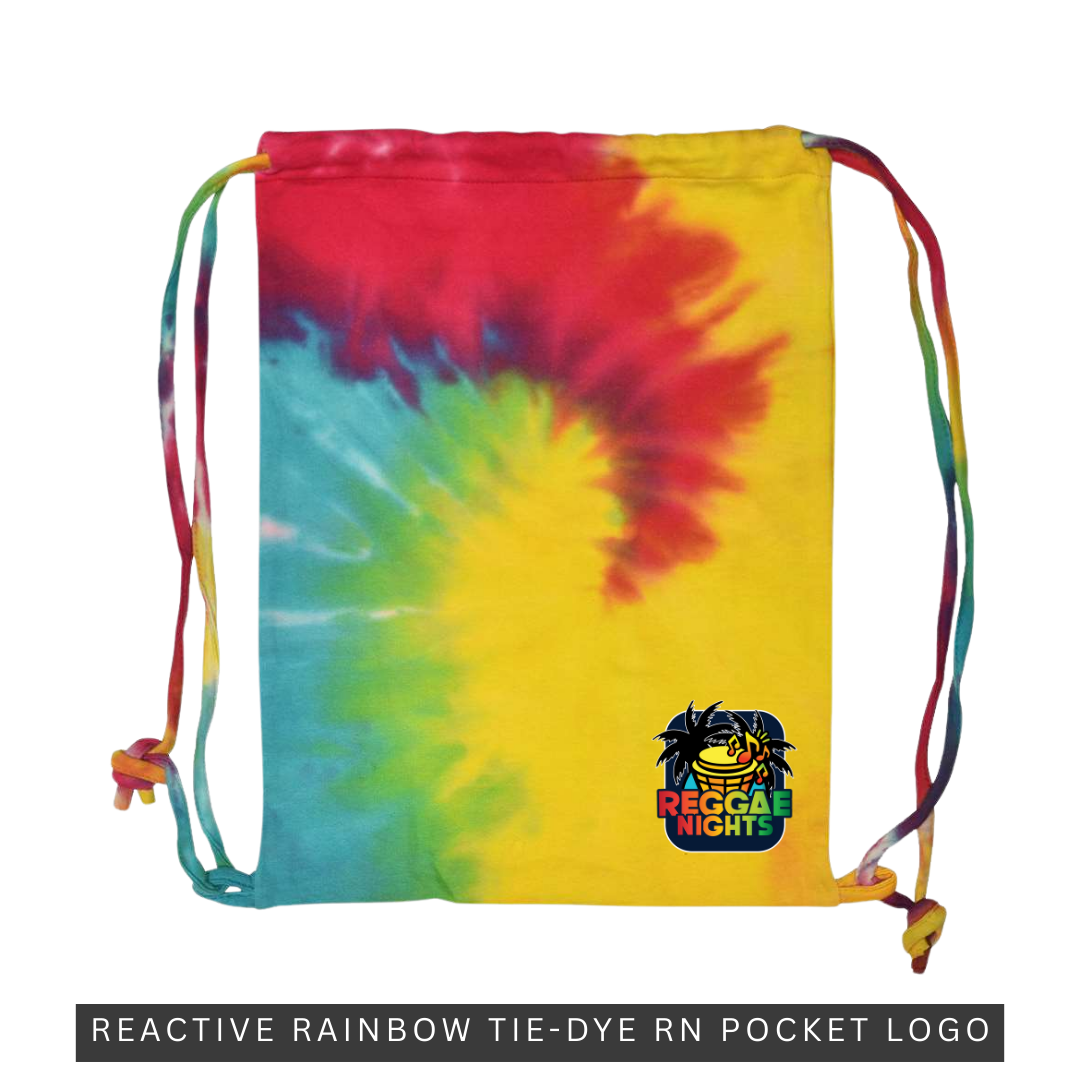 Dyemensions Tie-Dye Drawstring Bag by Reggae Nights