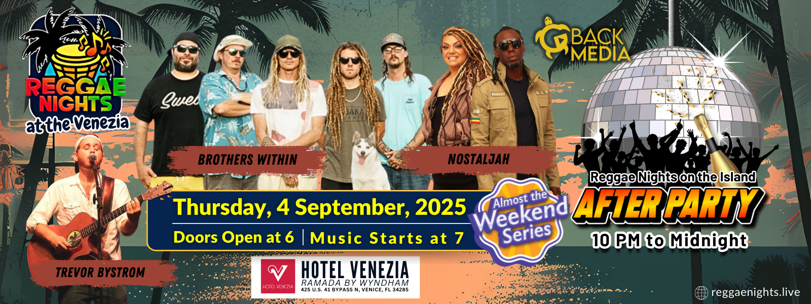 Raggae nights at the venezia