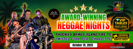 Award Winning Band - Phoenix 5 LIVE at Reggae Nights at the Fork