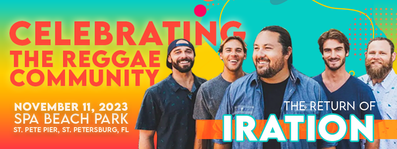 Celebrating the Reggae Community and the Return of Iration at Spa Beach Park!