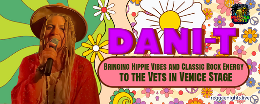 Dani T: Bringing Hippie Vibes and Classic Rock Energy to the Vets in Venice Stage