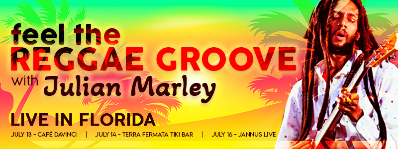 Feel the Reggae Groove with Julian Marley's Florida Set