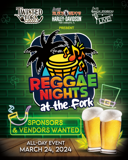 Reggae Comes Alive in Port Charlotte: A Must-Attend Event at The Twisted Fork