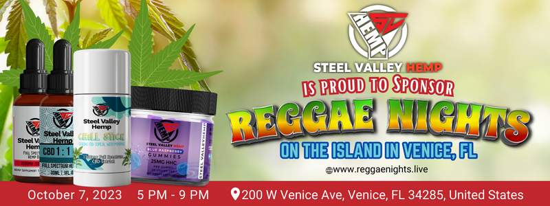 Steel Valley Hemp Steps into the Spotlight at Reggae Nights on the Island