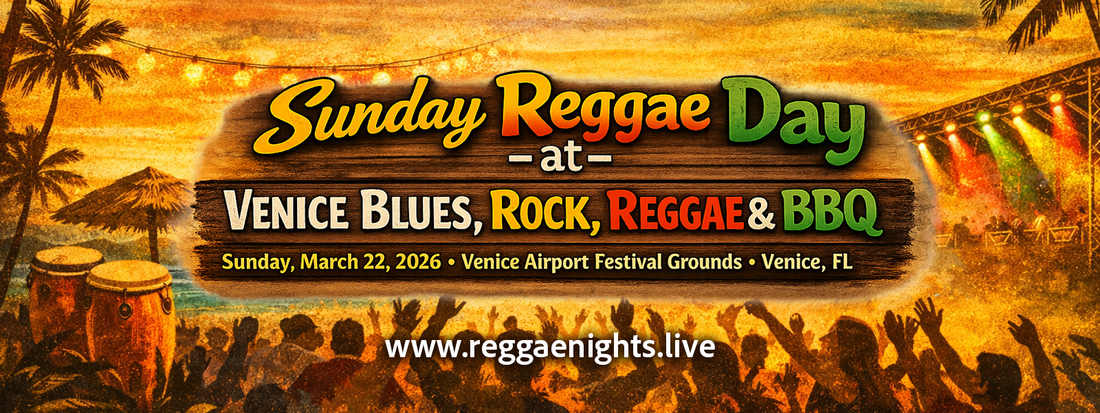 Sunday Reggae Day: What to Expect at Venice Blues, Rock, Reggae & BBQ