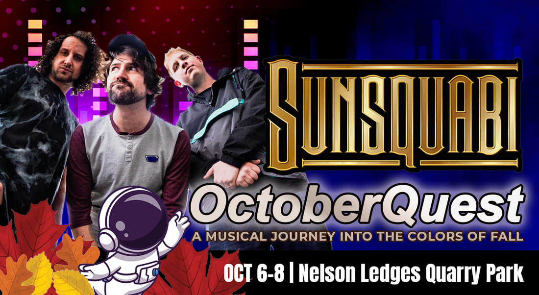 Jamming Under the Stars: SunSquabi Octoberquest 2023 at Nelson Ledges Quarry Park