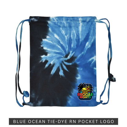 Dyemensions Tie-Dye Drawstring Bag by Reggae Nights