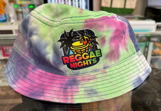 Tie Died Bucket Hat Reggae Nights