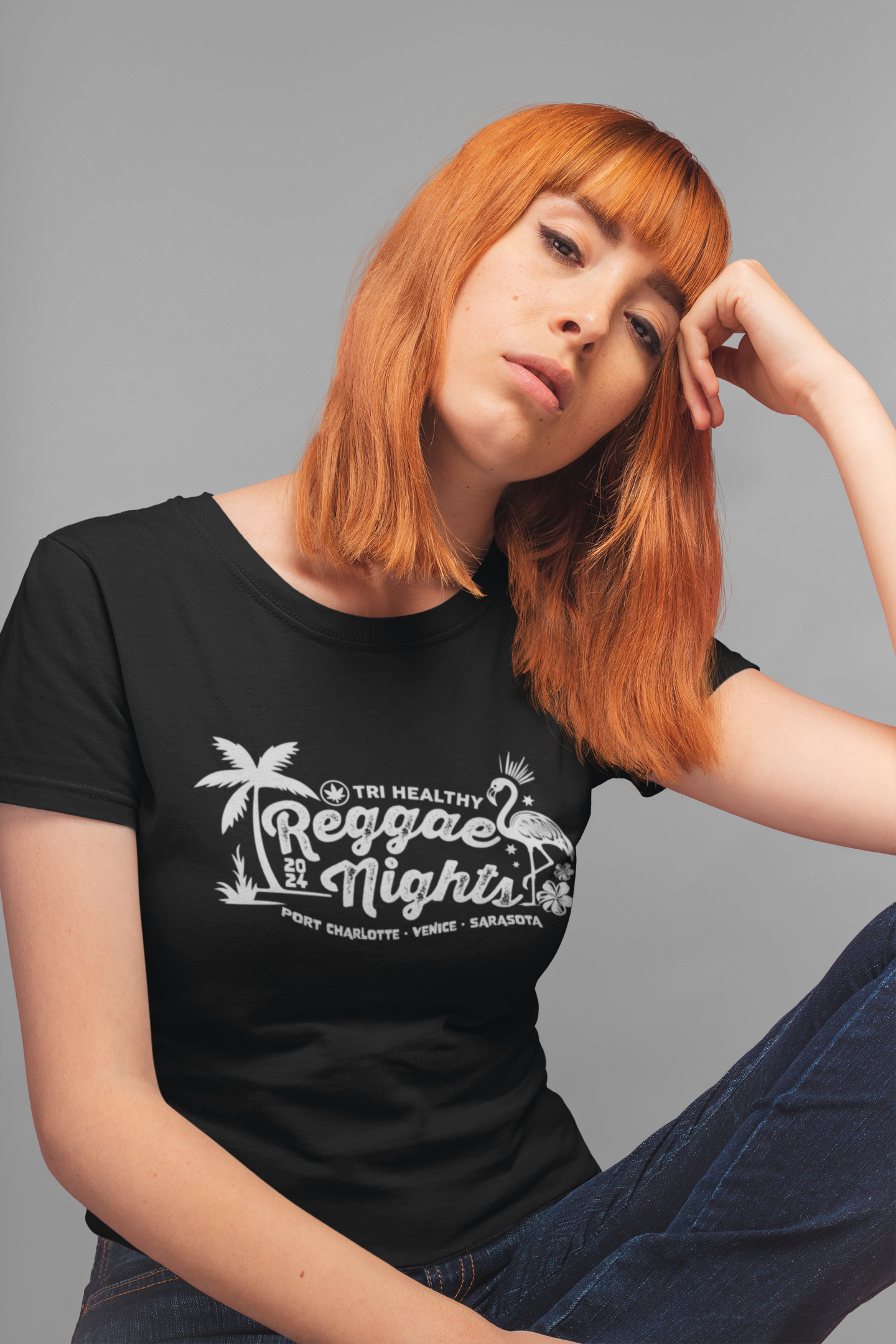 Reggae Nights Flamingo Beat Shirt